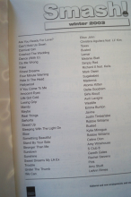 Smash Winter 2003 Songbook Notenbuch Piano Vocal Guitar PVG