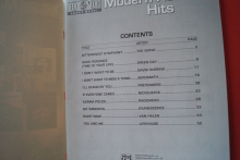 Modern Rock Hits Songbook Notenbuch Piano Vocal Guitar PVG