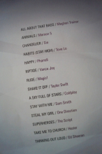 Chart Hits of 2014-2015 Songbook Notenbuch Vocal Easy Guitar