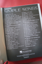 More Simple Songs Songbook Notenbuch Vocal Easy Guitar