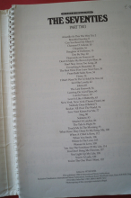 70 Years of Popular Music: The Seventies Part 2 Songbook Notenbuch Piano Vocal Guitar PVG