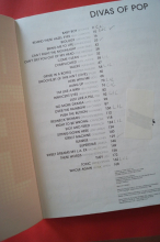 Divas of Pop Songbook Notenbuch Piano Vocal Guitar PVG