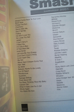 Smash Summer 2001 Songbook Notenbuch Piano Vocal Guitar PVG