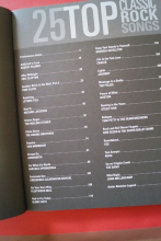 25 Top Classic Rock Songs Songbook Notenbuch Vocal Guitar