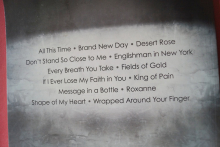 Sting - Collection Songbook Notenbuch Easy Piano Vocal Guitar