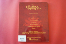 The Hunchback of Notre Dame Songbook Notenbuch Piano Vocal
