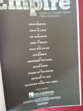Empire Season 1 Songbook Notenbuch Piano Vocal Guitar PVG