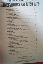 James Bond Themes Songbook Notenbuch Piano Vocal Guitar PVG