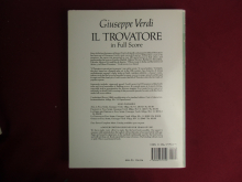 Il Trovatore Songbook Notenbuch für Orchester (Transcribed Scores)