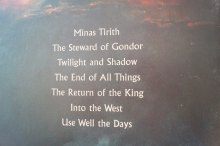 Lord of The Rings (The Return of the King, mit Poster) Songbook Notenbuch Piano Vocal Guitar PVG