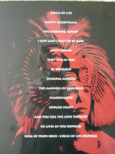 The Lion King (Broadway Selections) Songbook Notenbuch Piano Vocal