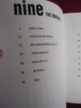 Nine Songbook Notenbuch Piano Vocal