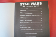 Star Wars for Classical Guitar Songbook Notenbuch Guitar