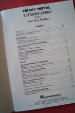 Heavy Metal Rhythmus Gitarre Band 1 (ohne CD) Gitarrenbuch