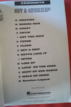 Aerosmith - Get a Grip Songbook Notenbuch Vocal Guitar