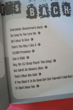 Backstreet Boys - Backstreets Back Songbook Notenbuch Piano Vocal Guitar PVG
