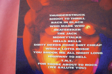 ACDC - Live Songbook Notenbuch Vocal Guitar