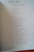 Billy Joel - Best of Piano Solos Songbook Notenbuch Piano