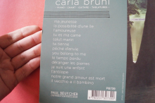 Carla Bruni - Comme si de rien n'etait Songbook Notenbuch Piano Vocal Guitar PVG