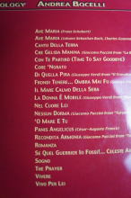 Andrea Bocelli - Anthology Songbook Notenbuch Vocal Guitar