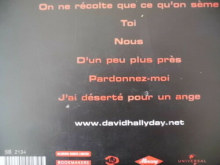 David Hallyday - Satellite Songbook Notenbuch Piano Vocal Guitar PVG