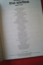 70 Years of Popular Music: The Sixties Part 2 Songbook Notenbuch Piano Vocal Guitar PVG