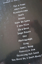 Ed Sheeran - The Best of Songbook Notenbuch Piano Vocal Guitar PVG