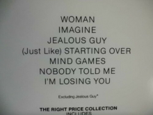 John Lennon - 7 Songs Songbook Notenbuch Piano Vocal Guitar PVG