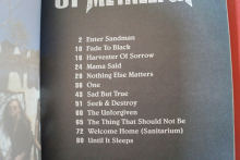 Metallica - Best of Songbook Notenbuch Piano Vocal Guitar PVG