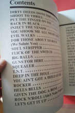 ACDC - Anthology (ältere Ausgabe) Songbook Notenbuch Vocal Guitar