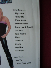 Atomic Kitten - Right now Songbook Notenbuch Piano Vocal Guitar PVG