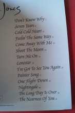 Norah Jones - Come away with me Songbook Notenbuch Piano Vocal Guitar PVG