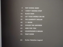 Ozzy Osbourne - Black Rain Songbook Notenbuch Vocal Guitar