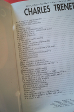 Charles Trenet - Grands Interpretes Songbook Notenbuch Piano Vocal Guitar PVG)