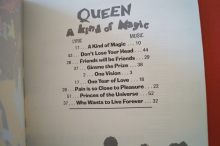 Queen - A Kind of Magic Songbook Notenbuch Piano Vocal Guitar PVG