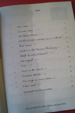 Reinhard Mey - Rüm Hart Songbook Notenbuch Vocal Guitar