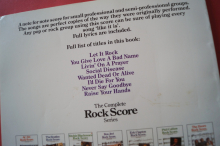 Bon Jovi - Rock Score Songbook Notenbuch für Bands (Transcribed Scores)