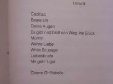 Spider Murphy Gang - Wahre Liebe Songbook Notenbuch Piano Vocal Guitar PVG