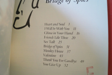 T Pau - Bridge of Spies (mit Poster) Songbook Notenbuch Piano Vocal Guitar PVG