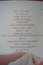 Janet Jackson - All for You Songbook Notenbuch Piano Vocal Guitar PVG