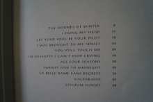 Sting - Mercury Falling Songbook Notenbuch Piano Vocal Guitar PVG