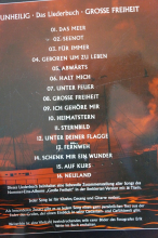 Unheilig - Grosse Freiheit Songbook Notenbuch Piano Vocal Guitar PVG