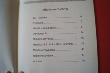 Metallica - 100 % Guitar (ohne CD) Songbook Notenbuch Licks