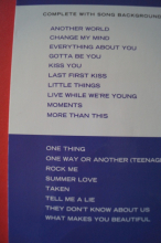 One Direction - 18 Songs Songbook Notenbuch Vocal Easy Piano