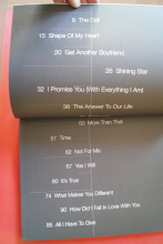 Backstreet Boys - Black & Blue Songbook Notenbuch Piano Vocal Guitar PVG