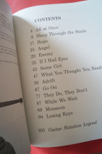 Jack Johnson - Sleep Through the Static Songbook Notenbuch Vocal Guitar