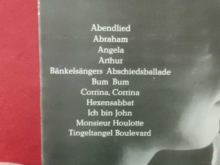 Wolfgang - Aus Abrahams Bude Songbook Notenbuch Piano Vocal Guitar PVG