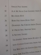 Don Black - Unexpected Songs Songbook Notenbuch Piano Vocal Guitar PVG