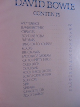 David Bowie - Songbook Songbook Notenbuch Piano Vocal Guitar PVG