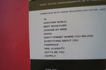 One Direction - Easy Piano Songbook Songbook Notenbuch Vocal Easy Piano
